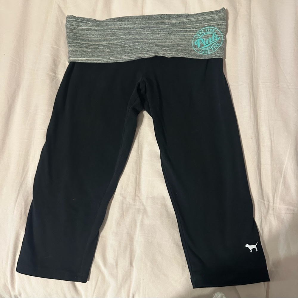 Y2K Vintage Victoria’s Secret Foldover Capri leggings